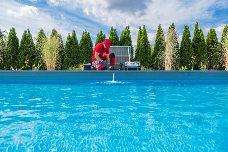 Poolside Hardscaping Service