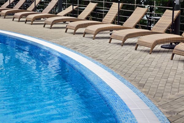 Poolside Hardscaping Service